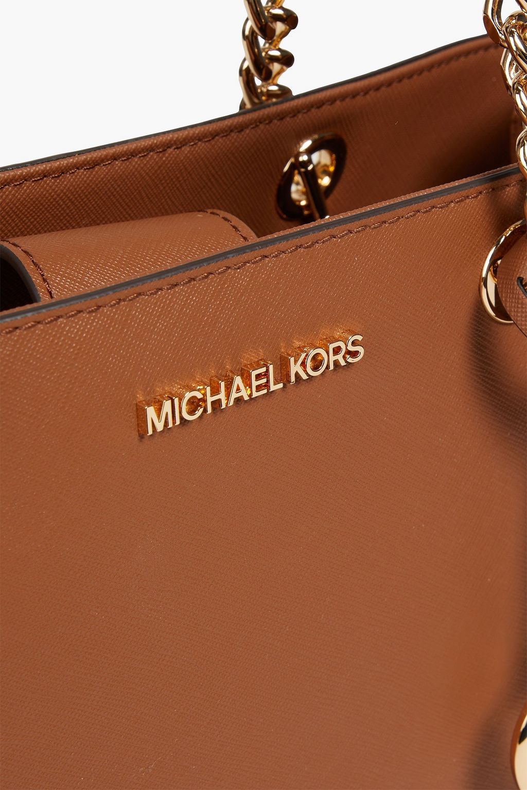MICHAEL MICHAEL KORS Teagan textured-leather tote