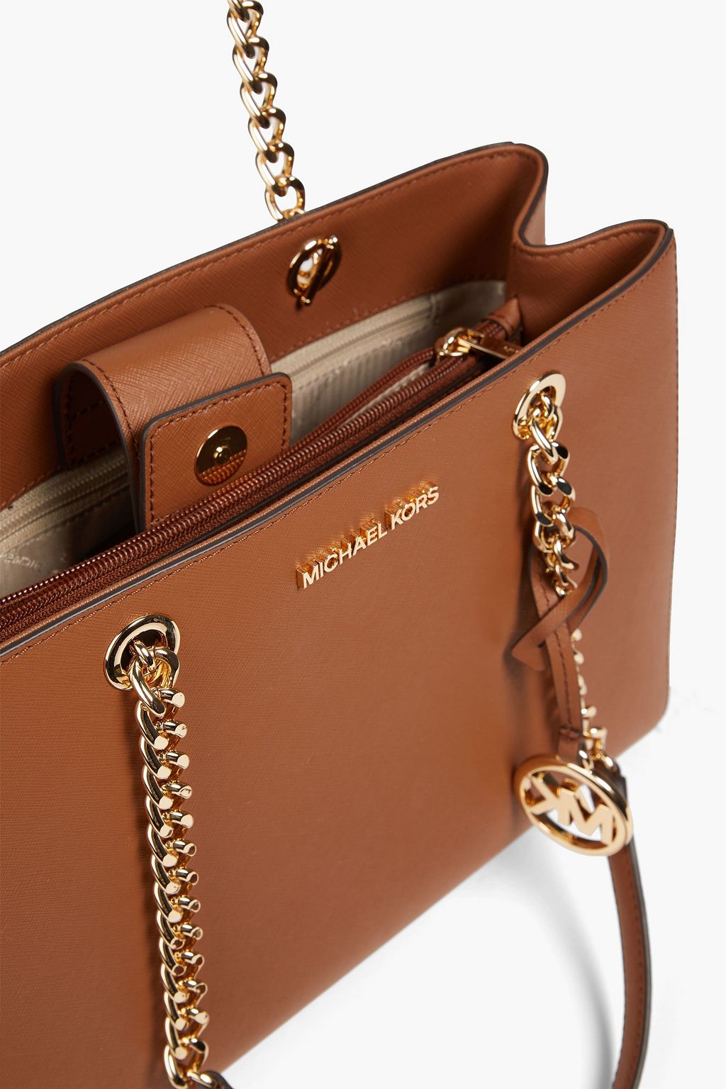 MICHAEL MICHAEL KORS Teagan textured-leather tote