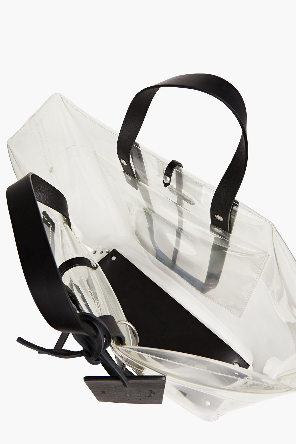 MAISON MARGIELA Leather-trimmed PU tote