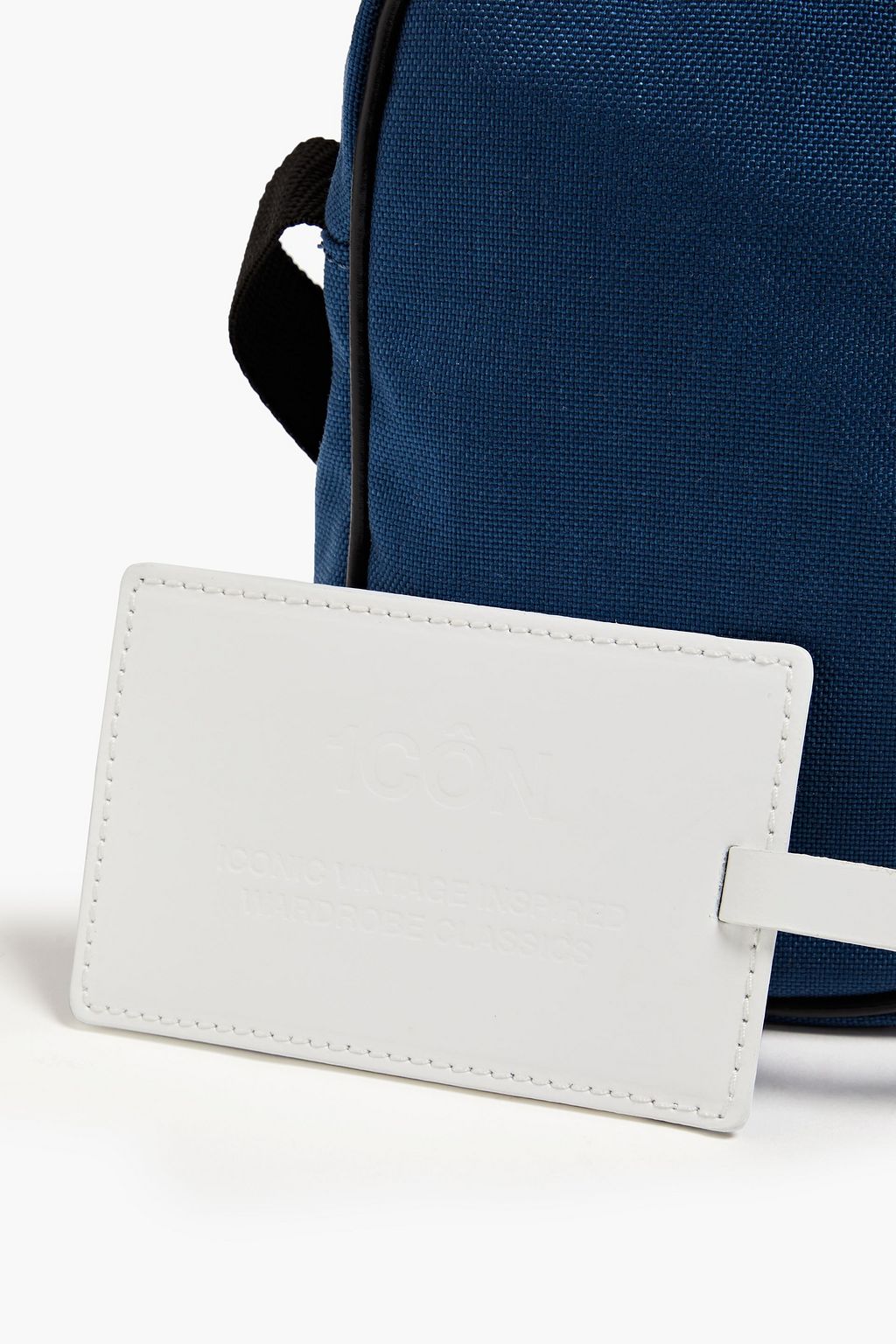 MAISON MARGIELA Leather-trimmed canvas messenger bag