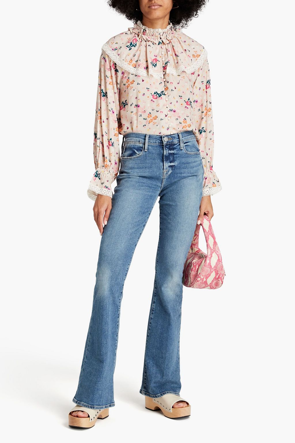 HOFMANN COPENHAGEN Mayla floral-print woven shirt