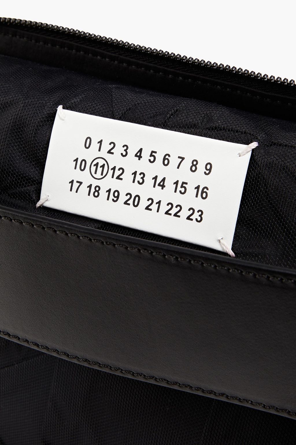 MAISON MARGIELA Leather-trimmed shell messenger bag