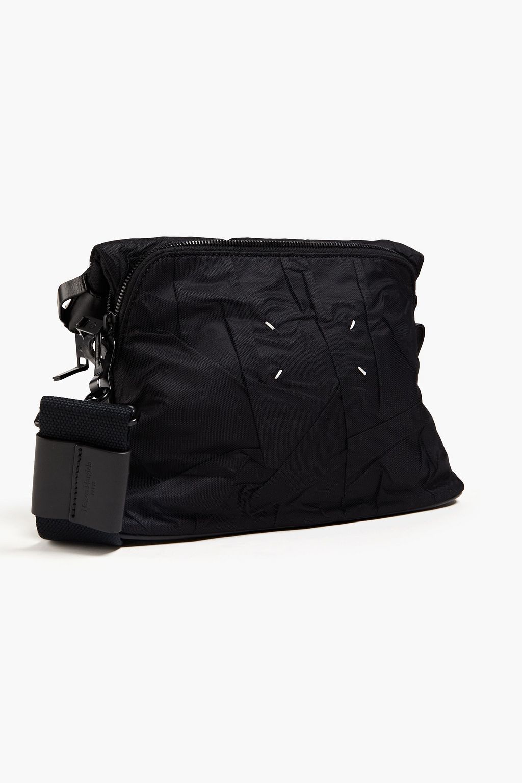 MAISON MARGIELA Leather-trimmed shell messenger bag