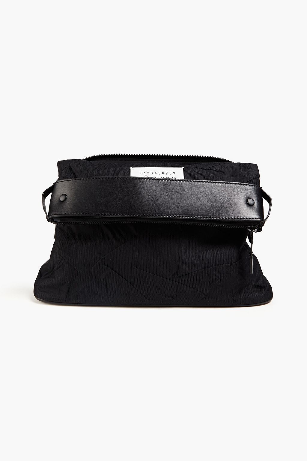 MAISON MARGIELA Leather-trimmed shell messenger bag