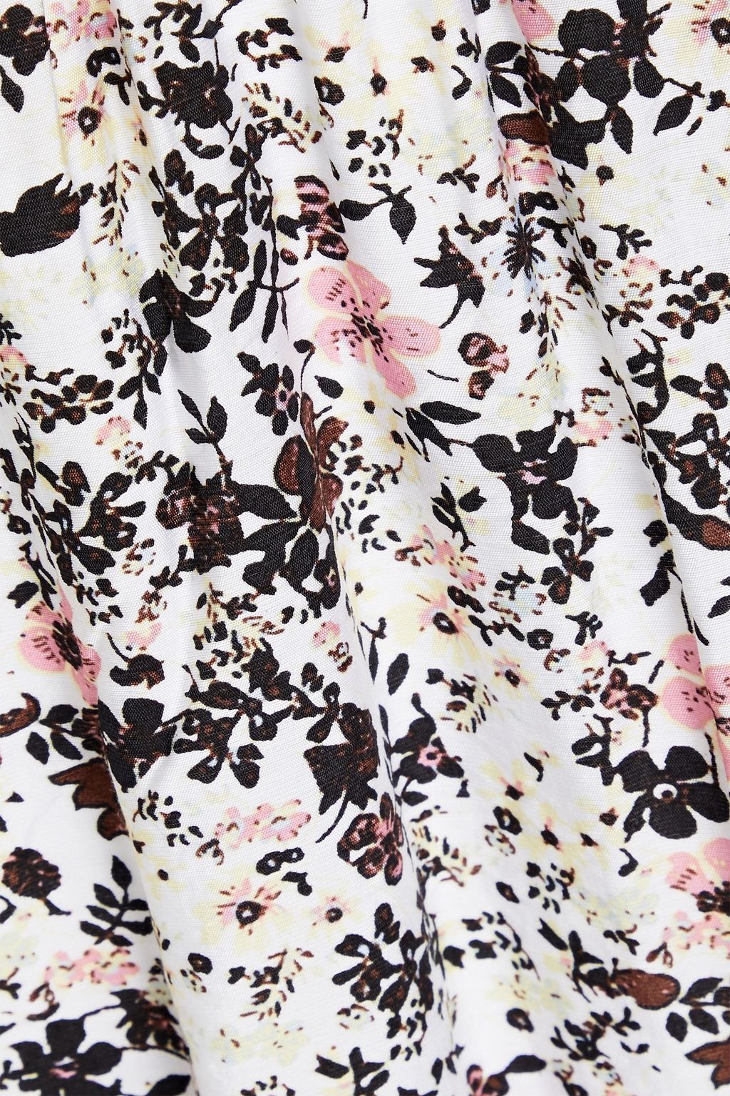 GESTUZ JosyGZ gathered floral-print woven maxi skirt