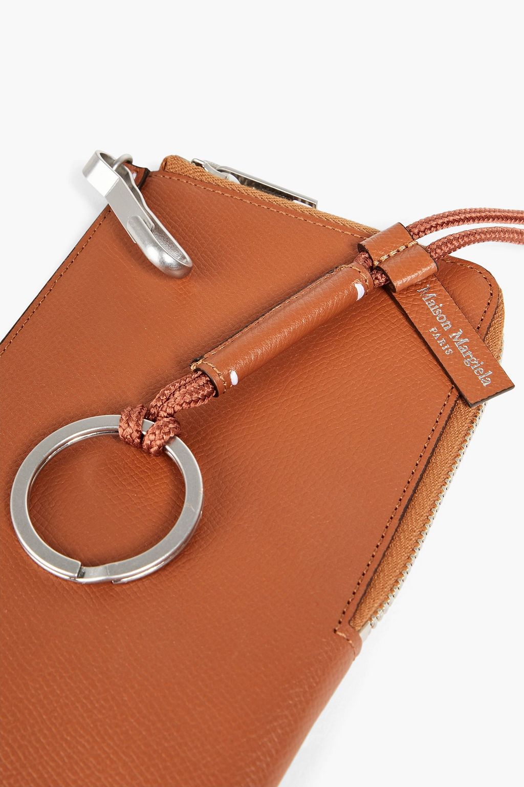 MAISON MARGIELA Pebbled-leather pouch