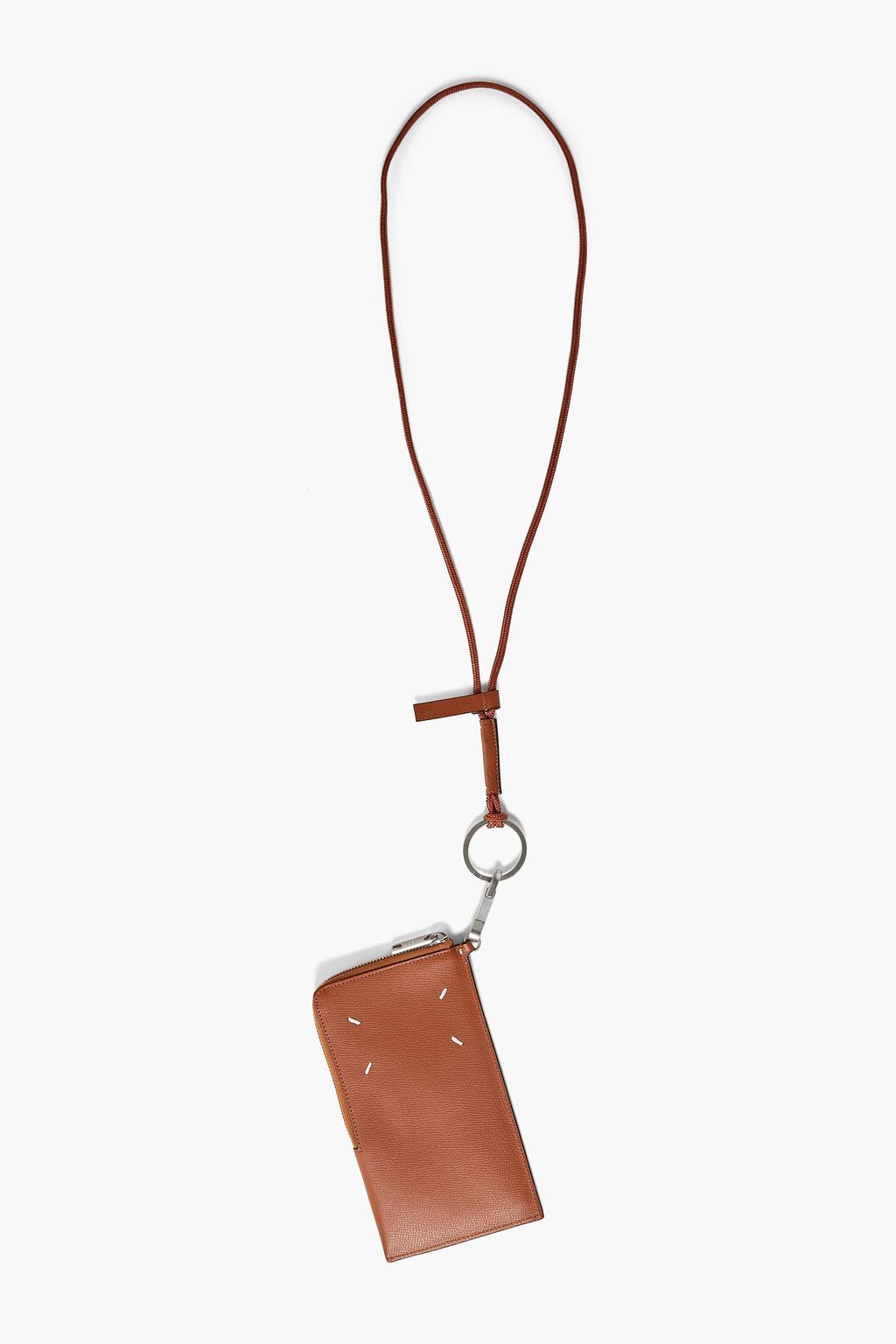 MAISON MARGIELA Pebbled-leather pouch