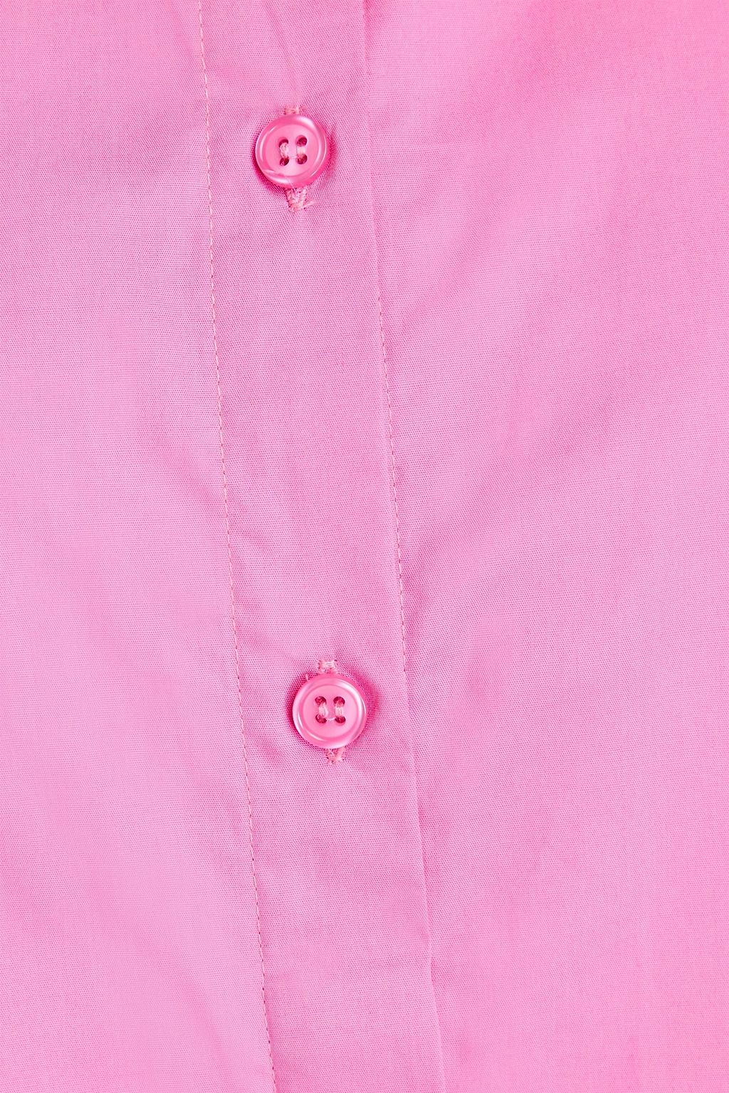 GESTUZ AvaliGZ cotton-poplin shirt