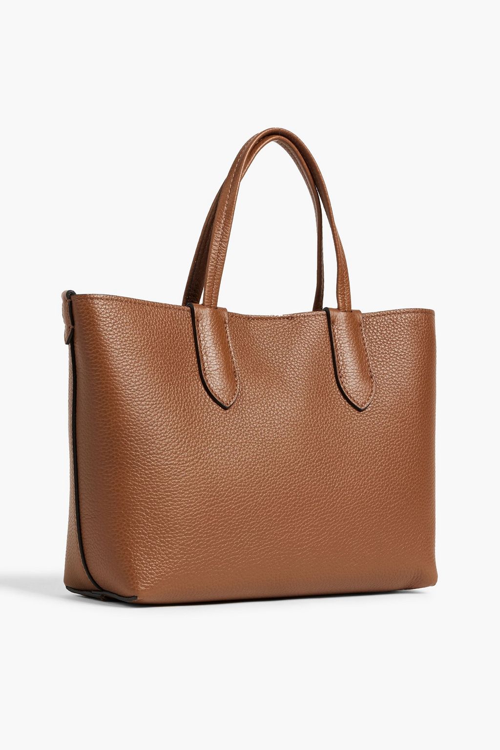 ALEXANDER MCQUEEN Pebbled-leather tote