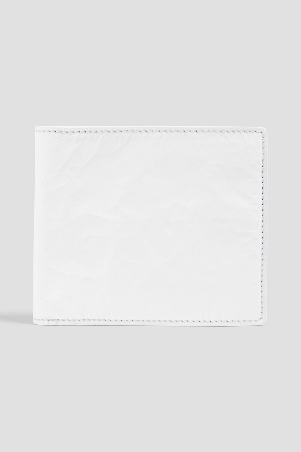 Maison Margiela Faux Leather Wallet In White