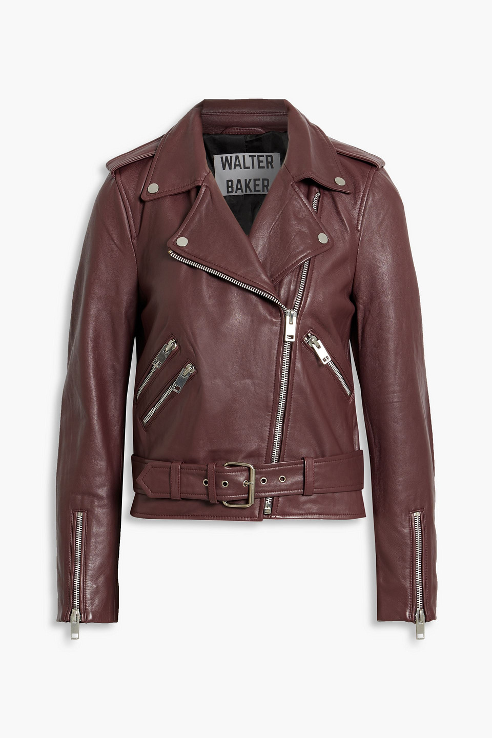 Walter Baker Allison Leather Jacket In Nocolor