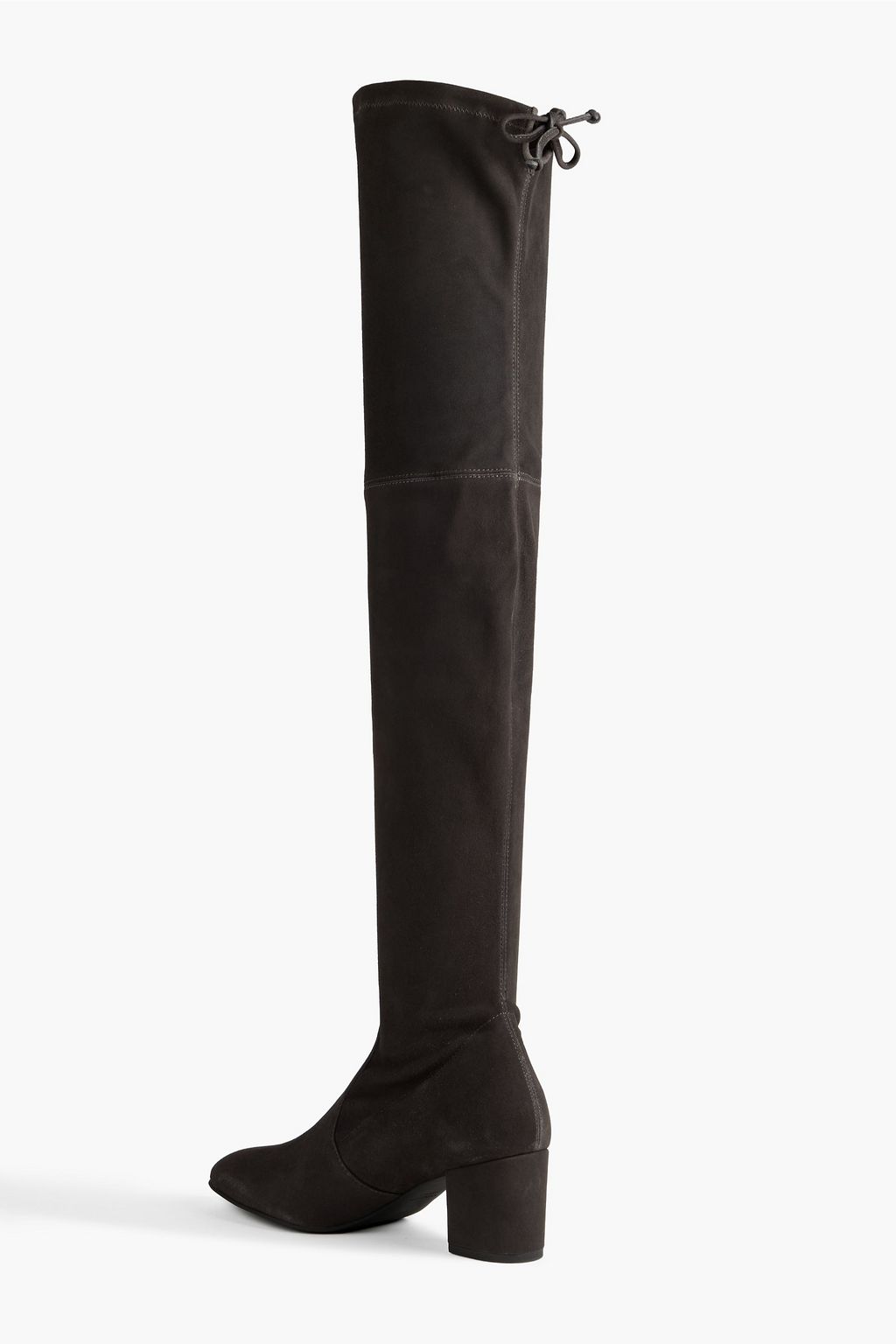 STUART WEITZMAN Genna 60 stretch-suede over-the-knee boots