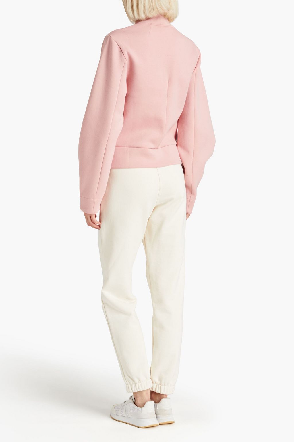 ADIDAS Sweatshirt aus Frottee aus einer Baumwollmischung mit Print