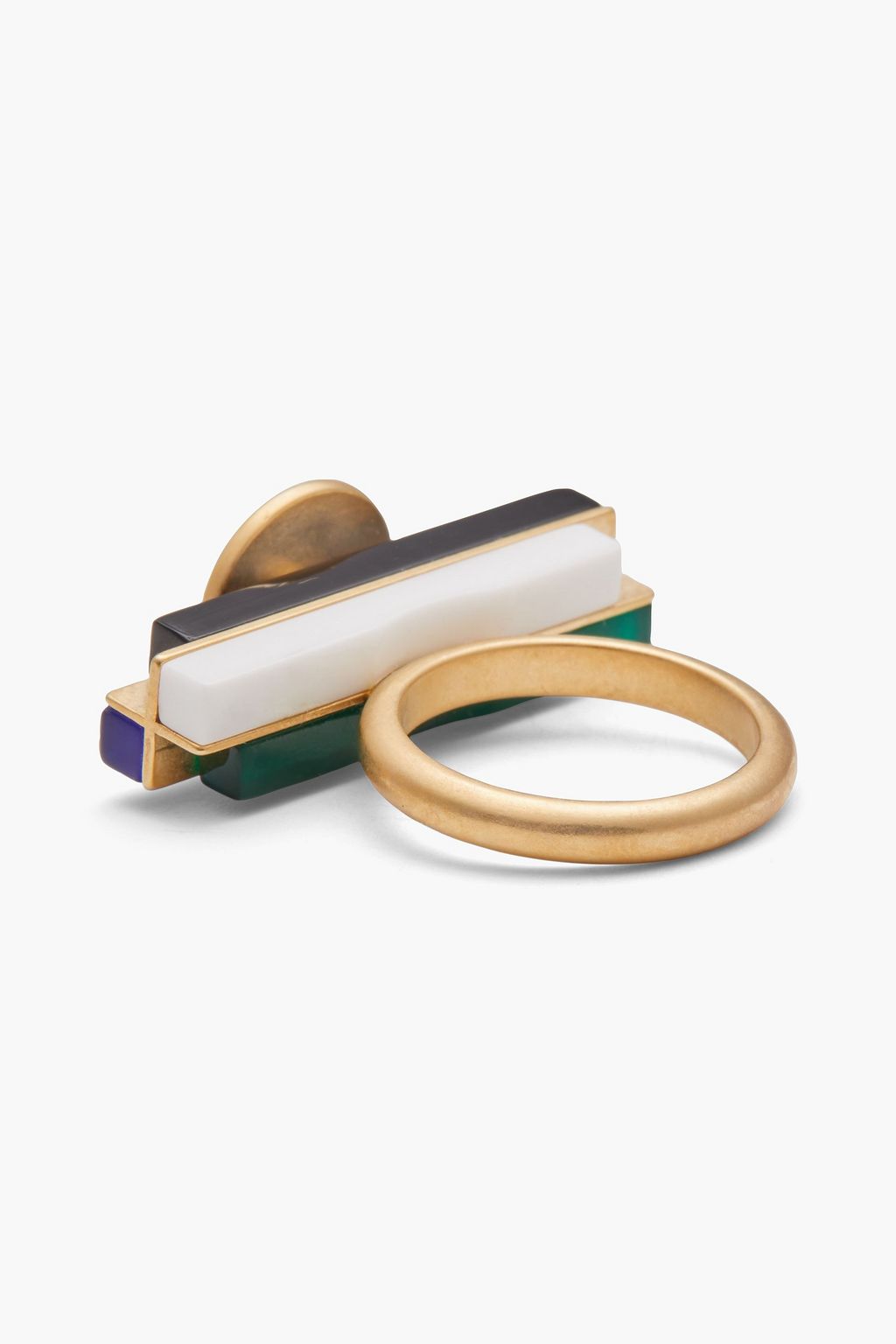 MAISON MARGIELA Gold-tone resin ring