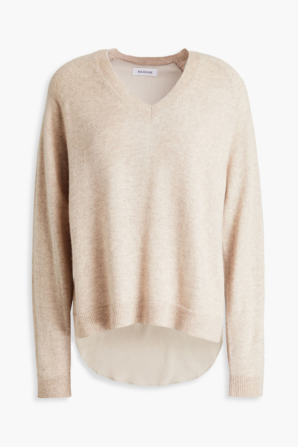 Naadam Mélange Wool-blend Jumper In Neutrals