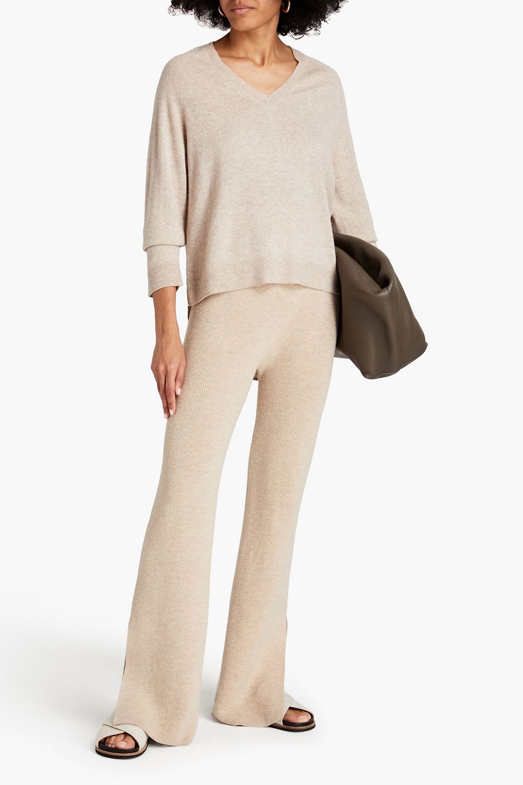 NAADAM Mélange wool-blend sweater