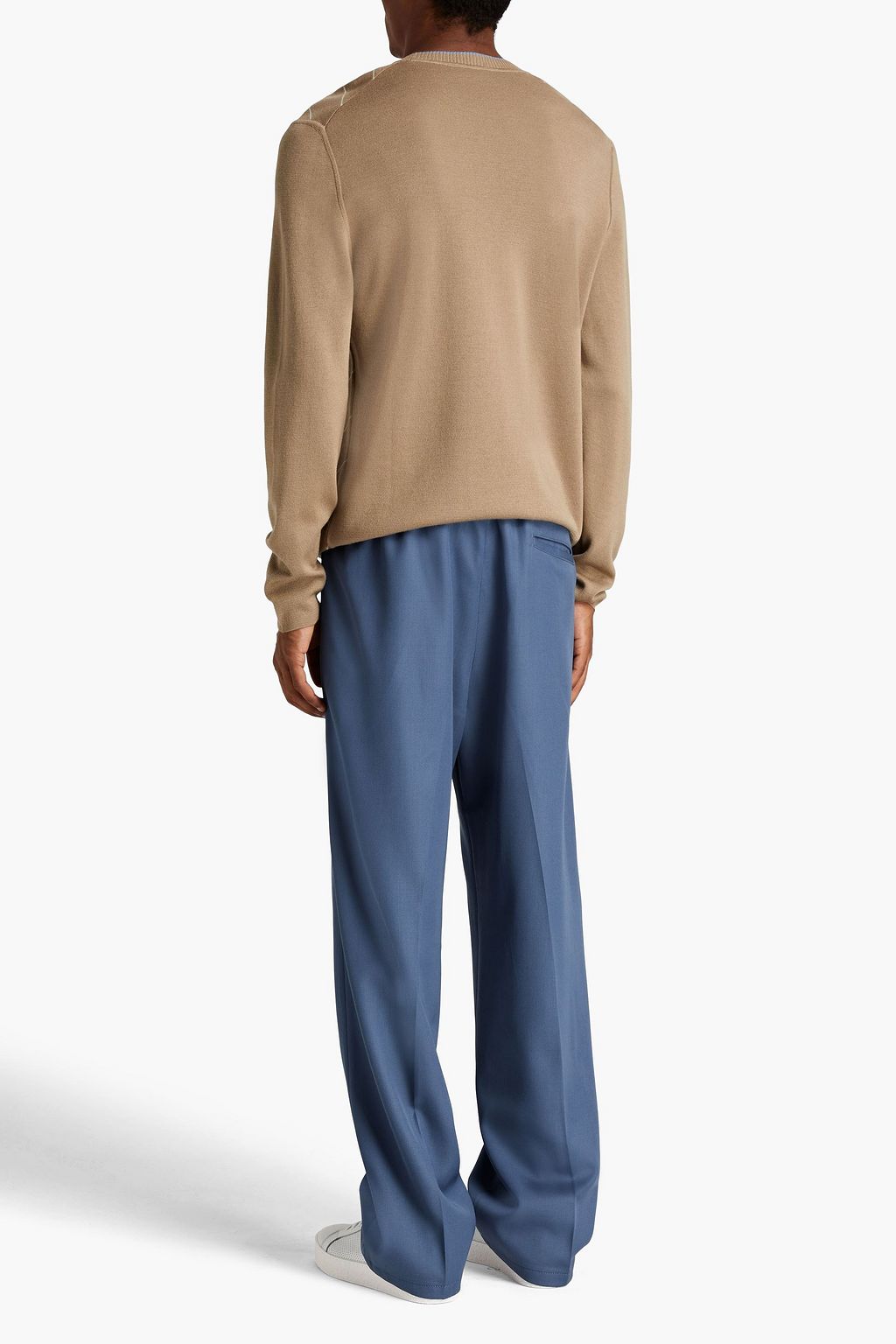 DUNHILL Merino wool and silk-blend sweater