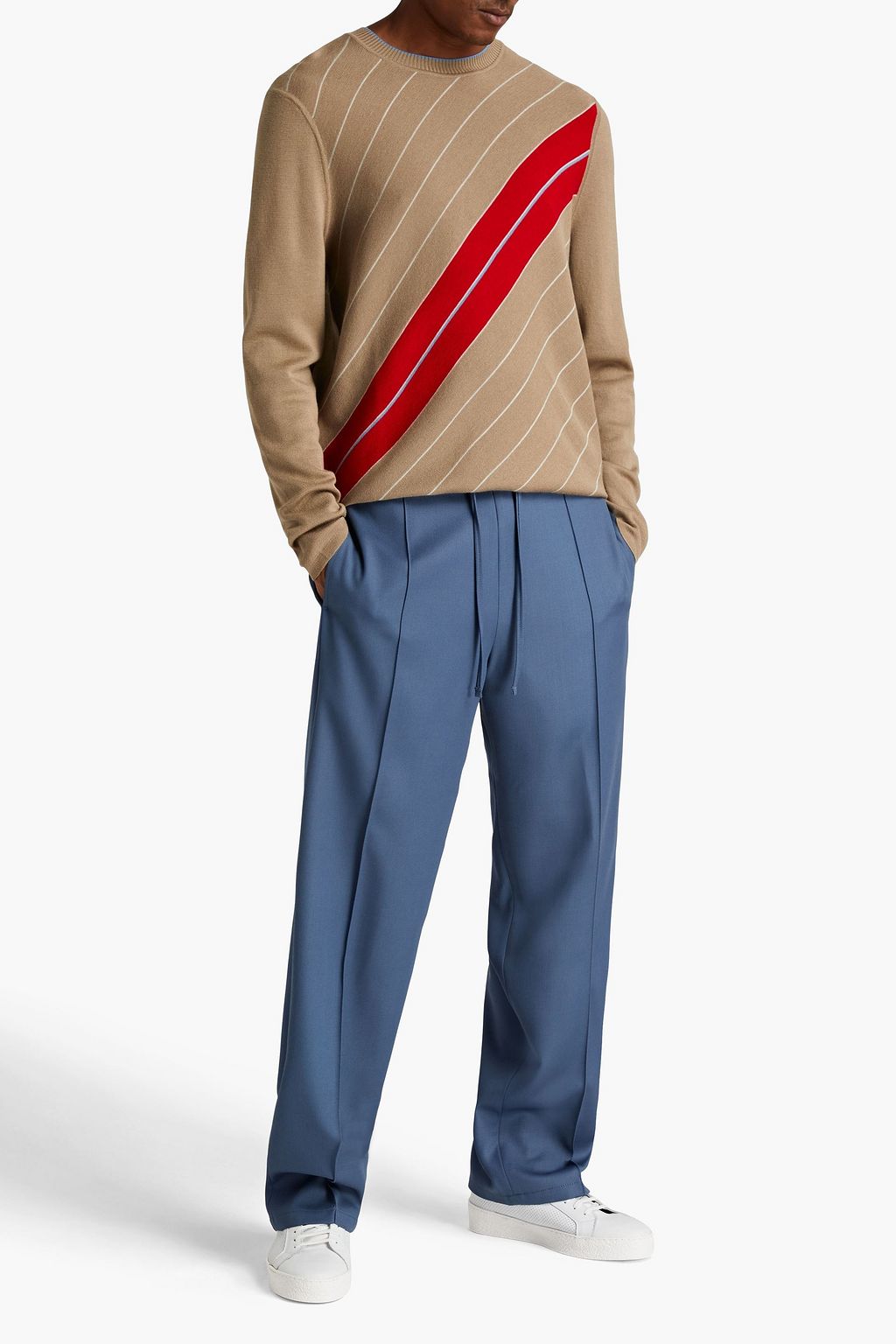 DUNHILL Merino wool and silk-blend sweater