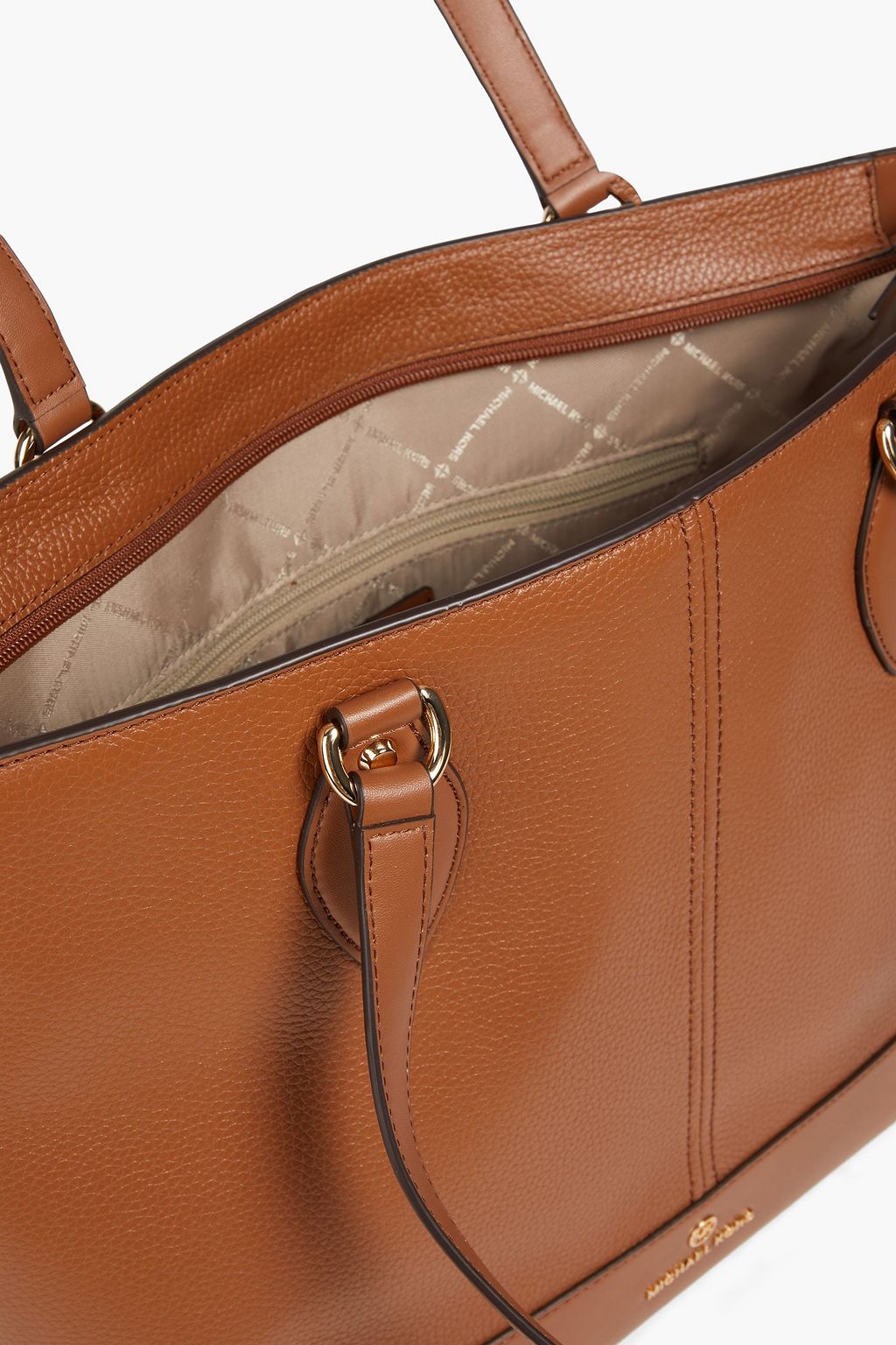 MICHAEL MICHAEL KORS Beth pebbled-leather tote