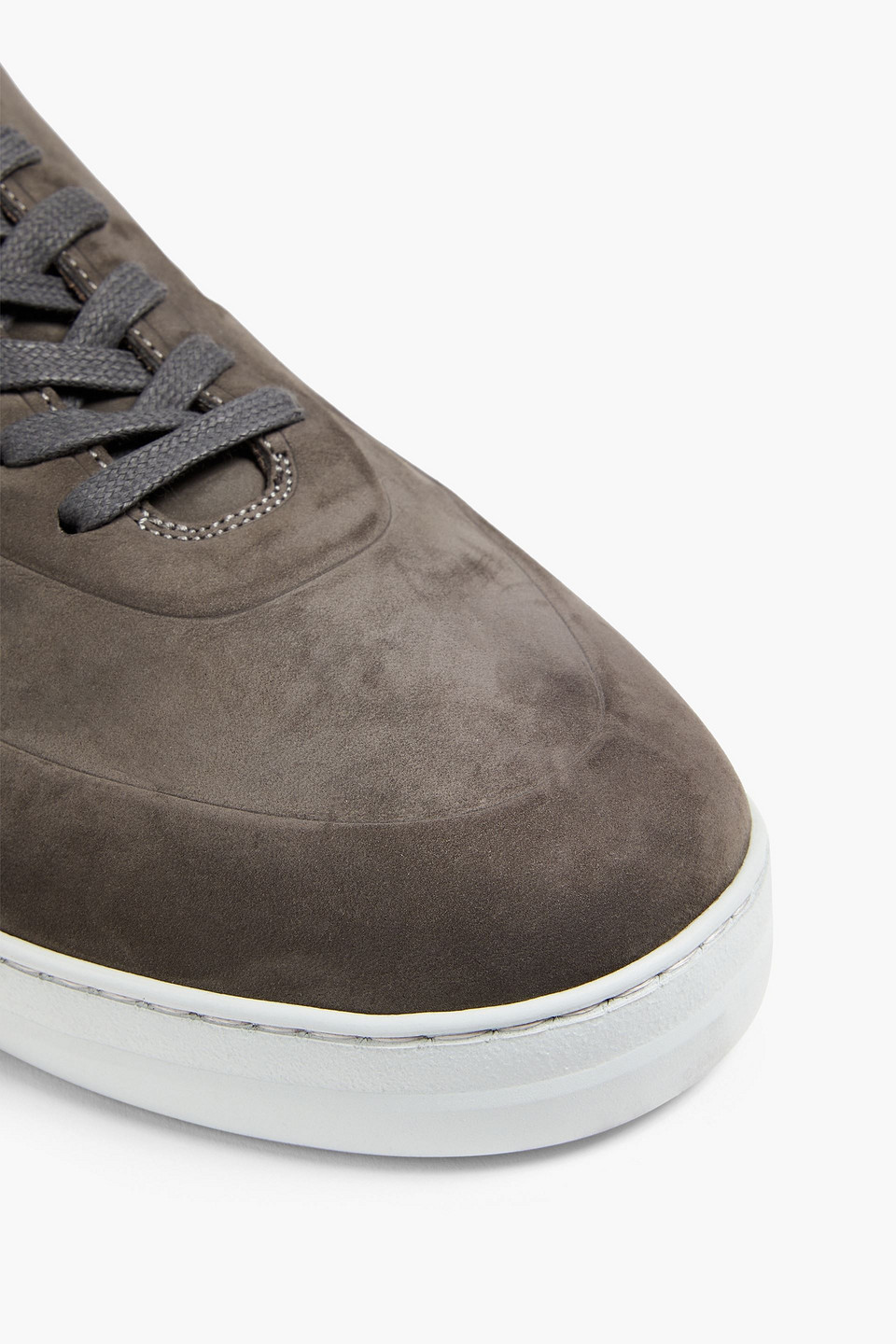 Dunhill Nubuck Sneakers In Anthracite