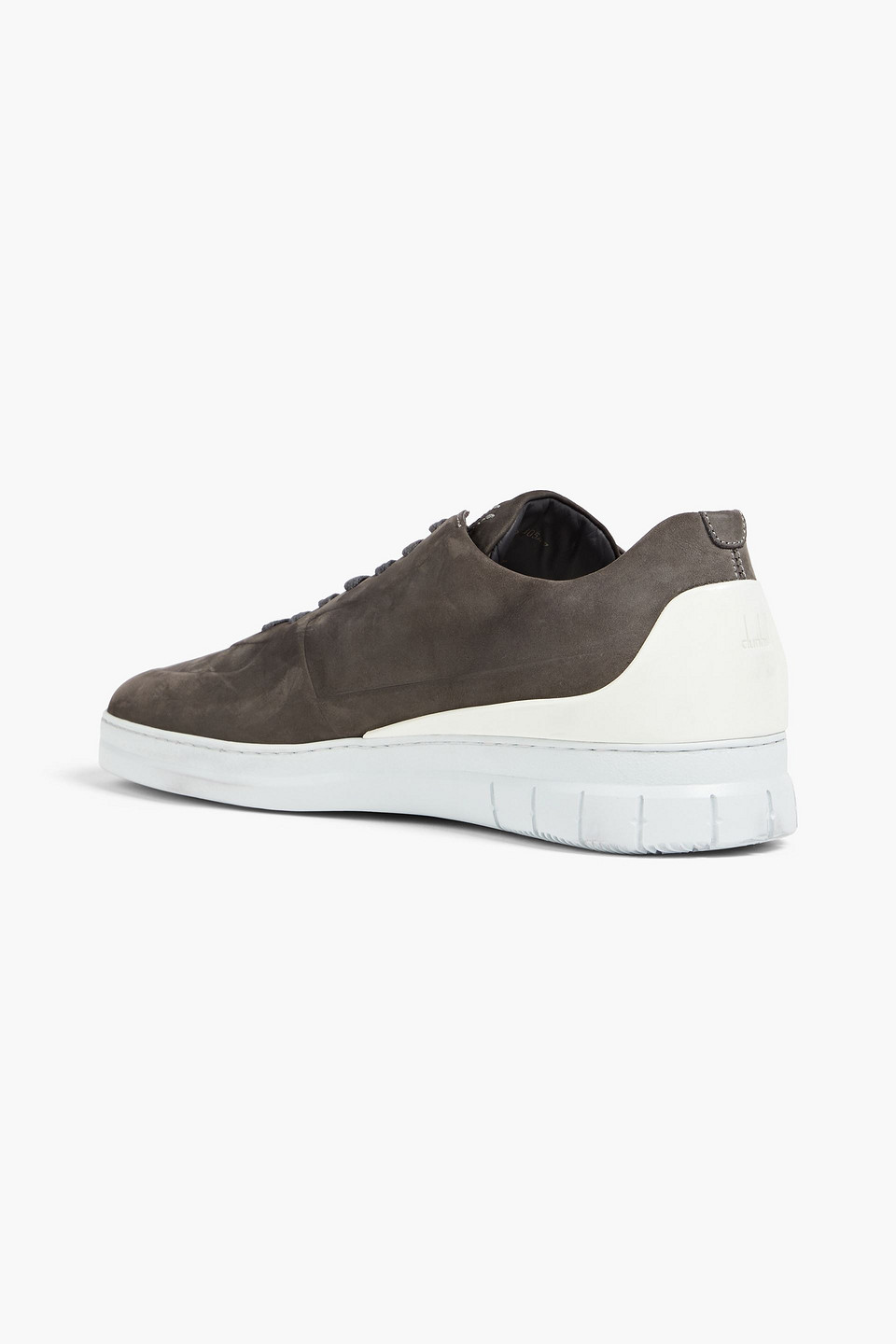 Dunhill Nubuck Sneakers In Anthracite