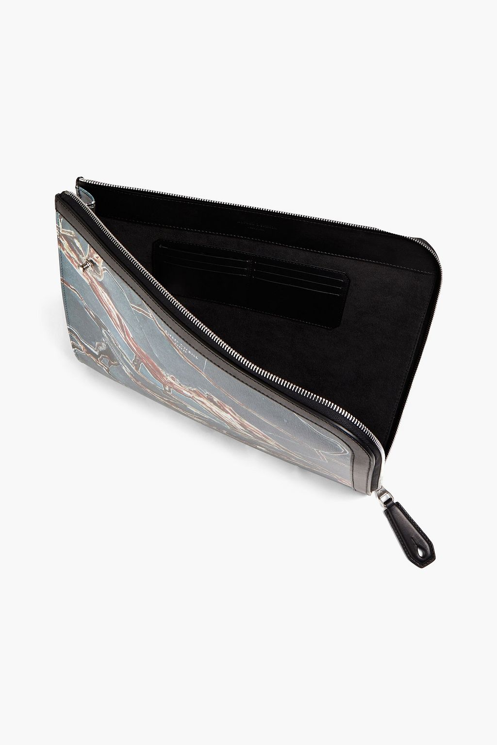 DUNHILL Printed textured-leather tablet case
