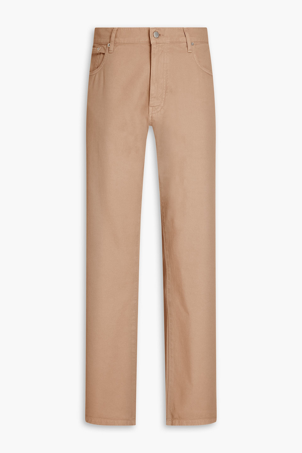 Dunhill Cotton-twill Pants In Beige