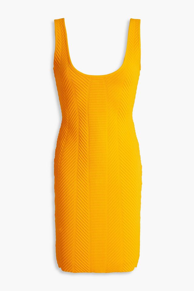 Ottoman bandage mini dress