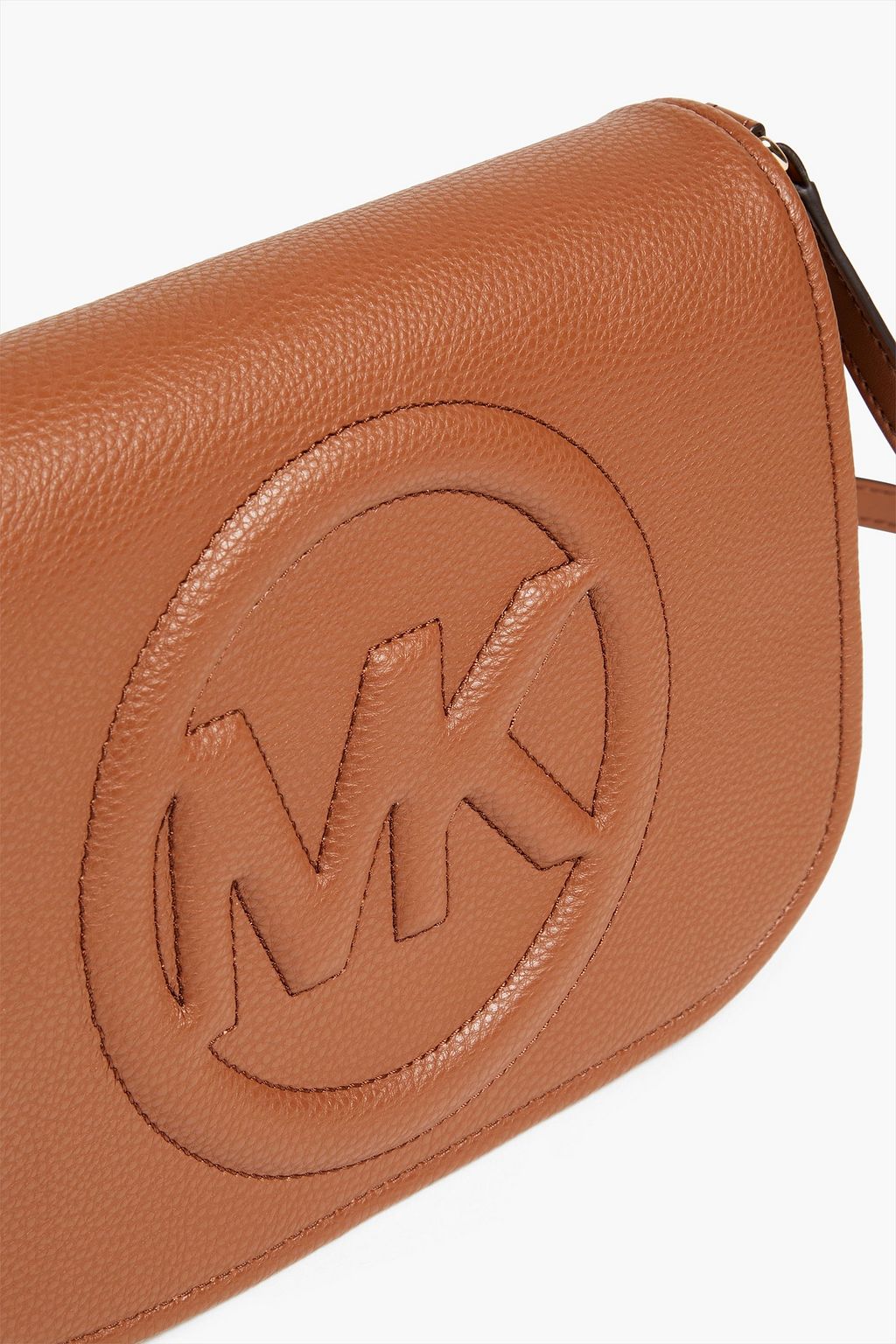 MICHAEL MICHAEL KORS Brynn faux textured-leather shoulder bag