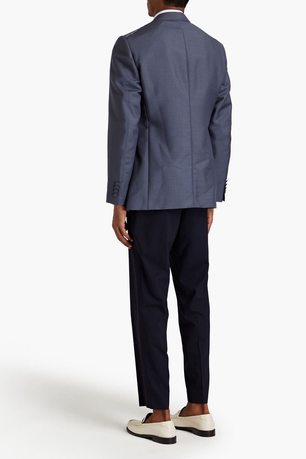 DUNHILL Mohair and wool-blend blazer