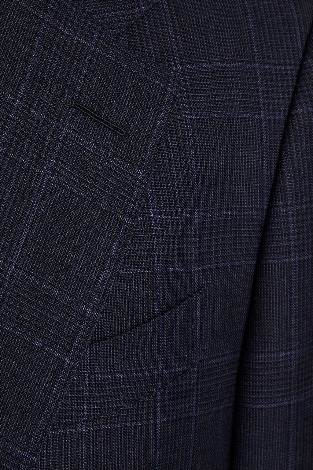 DUNHILL Prince of Wales checked wool blazer