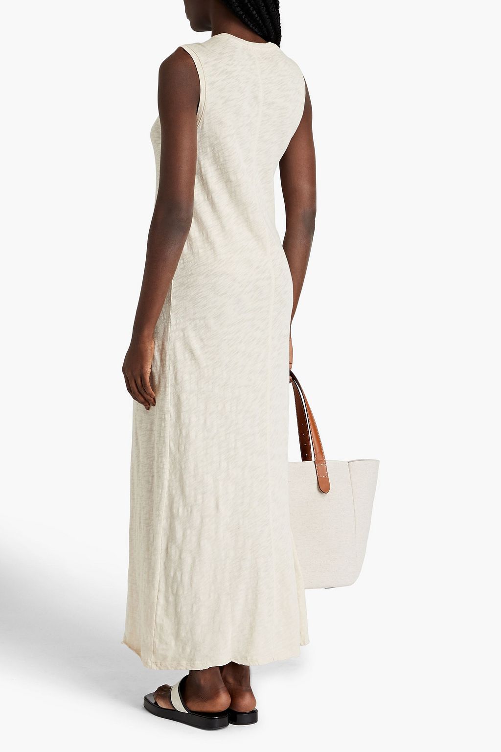 ATM ANTHONY THOMAS MELILLO Printed slub cotton-jersey maxi dress