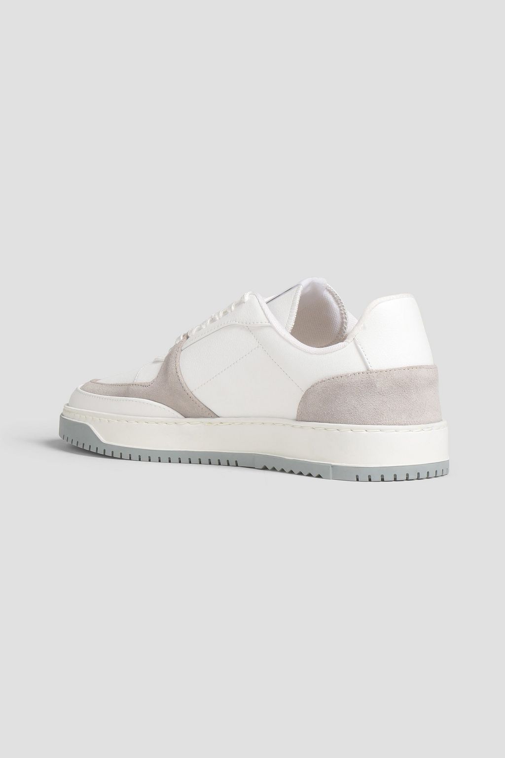 GOOD NEWS Mack faux suede and leather sneakers