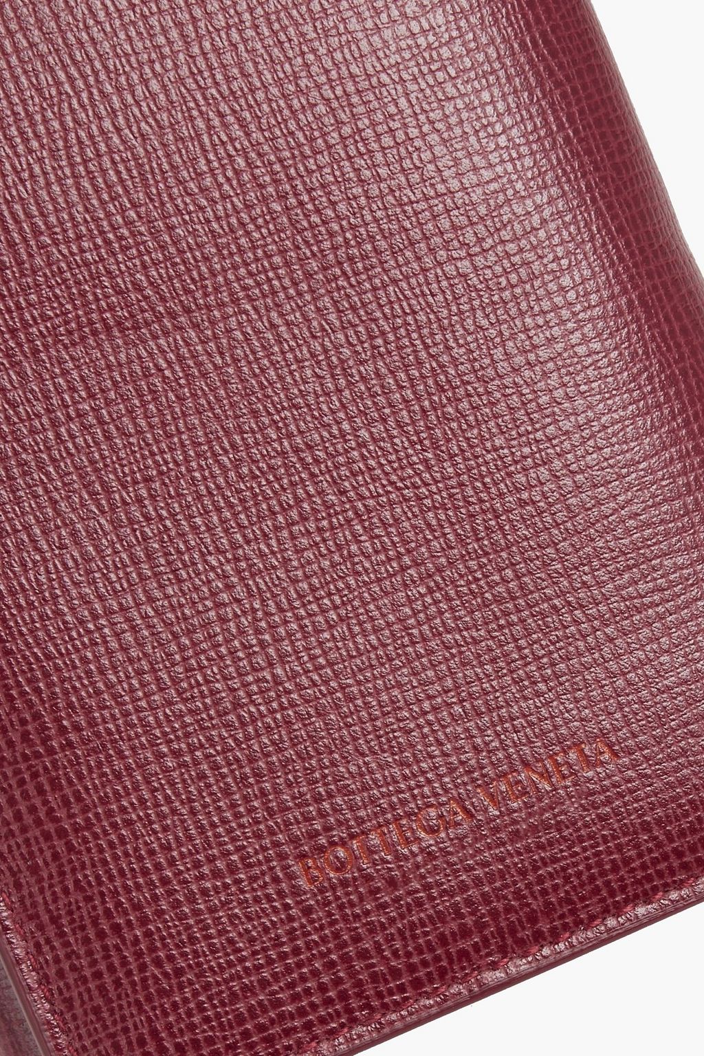 BOTTEGA VENETA Textured-leather wallet