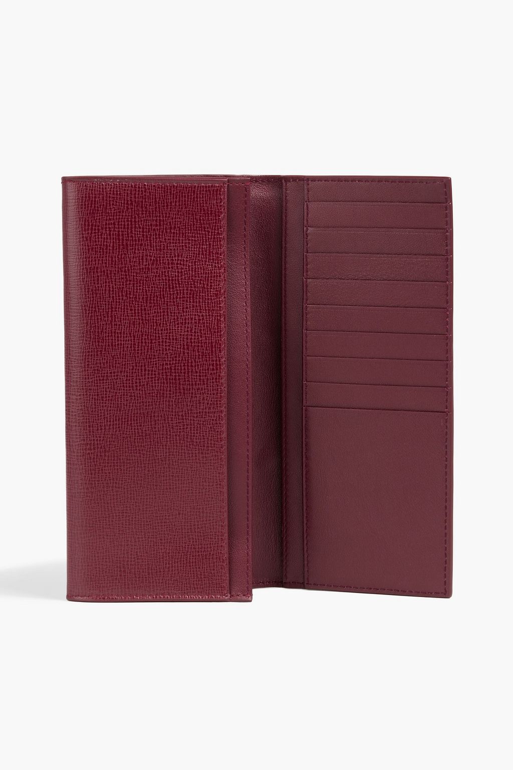 BOTTEGA VENETA Textured-leather wallet
