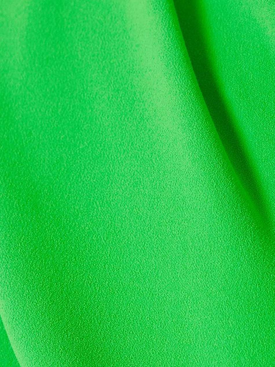 lydia one-sleeve cape-effect crepe maxi dress