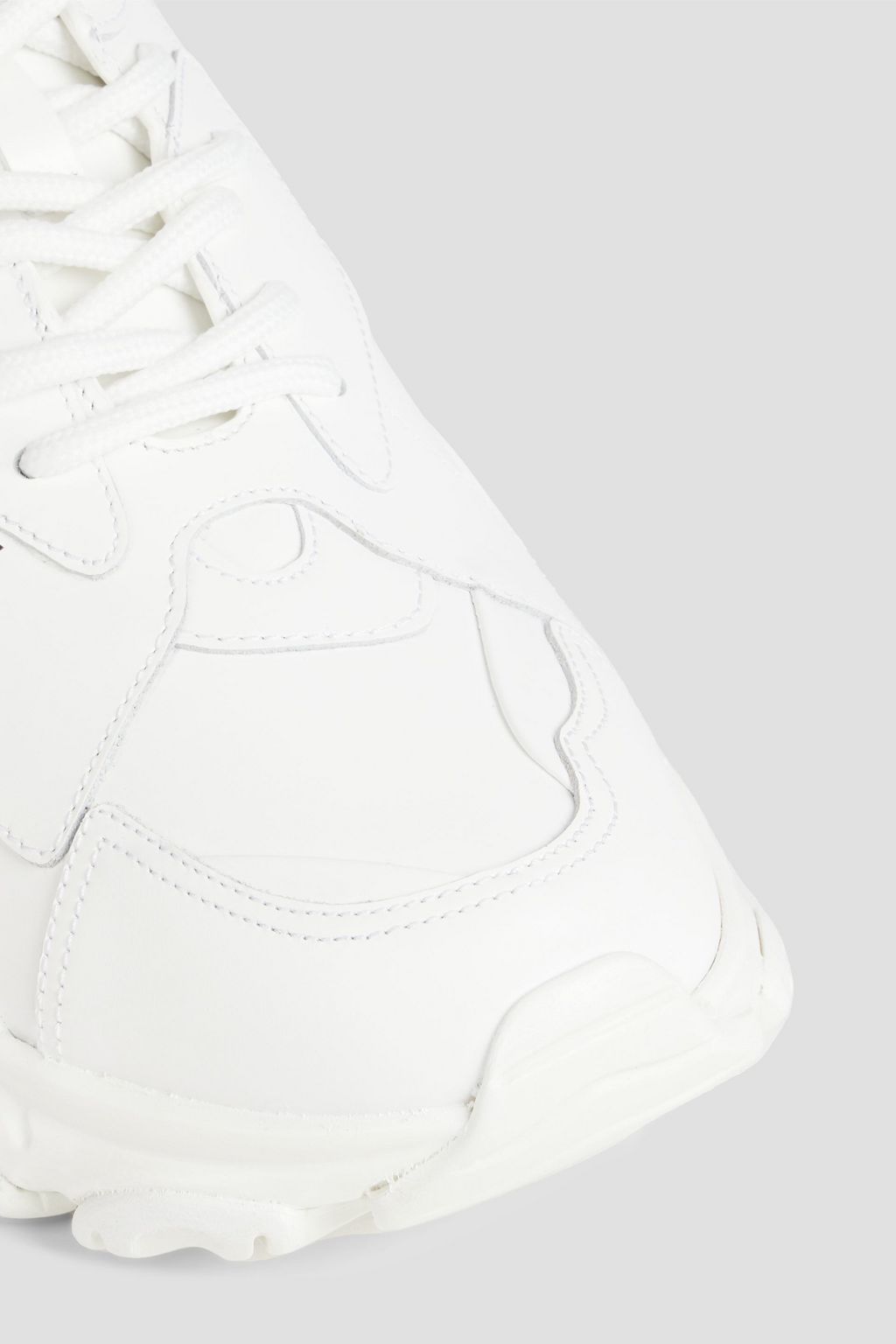 VALENTINO GARAVANI Bounce printed leather sneakers