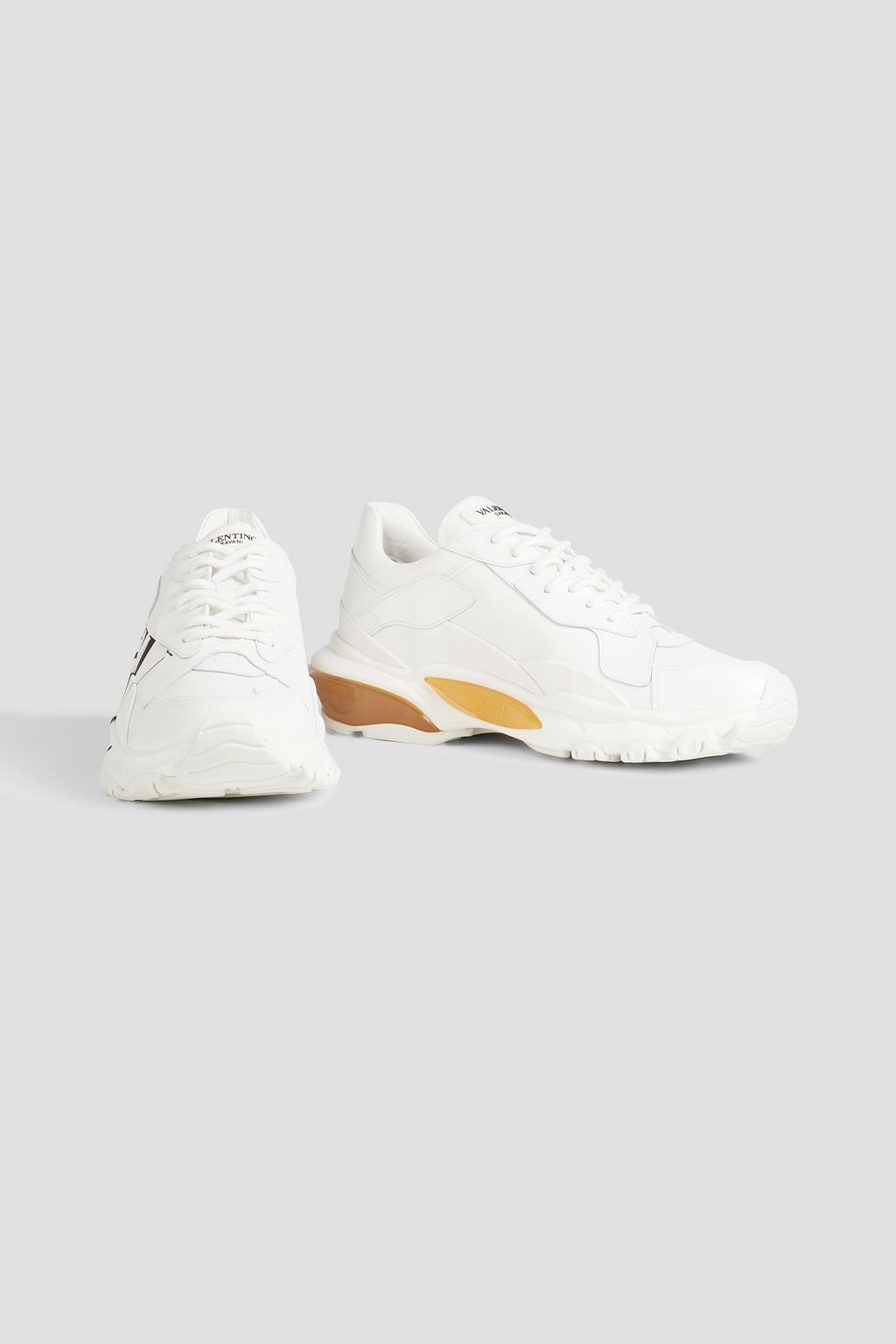 VALENTINO GARAVANI Bounce printed leather sneakers
