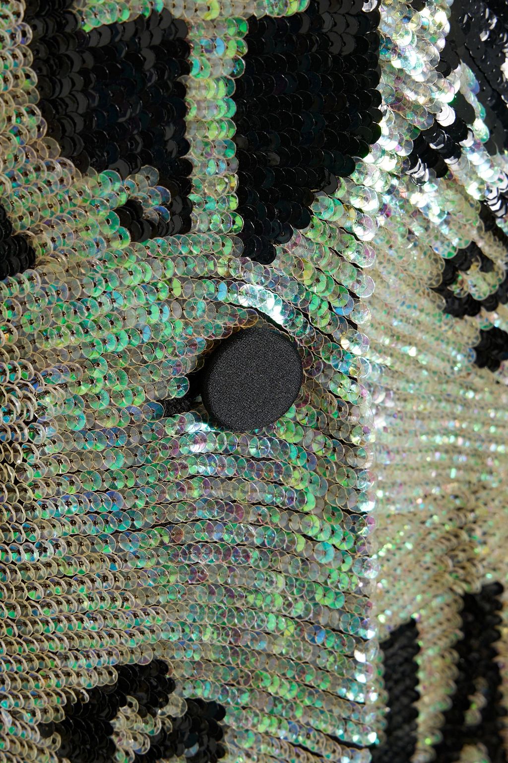 VALENTINO GARAVANI Sequined silk-chiffon blazer