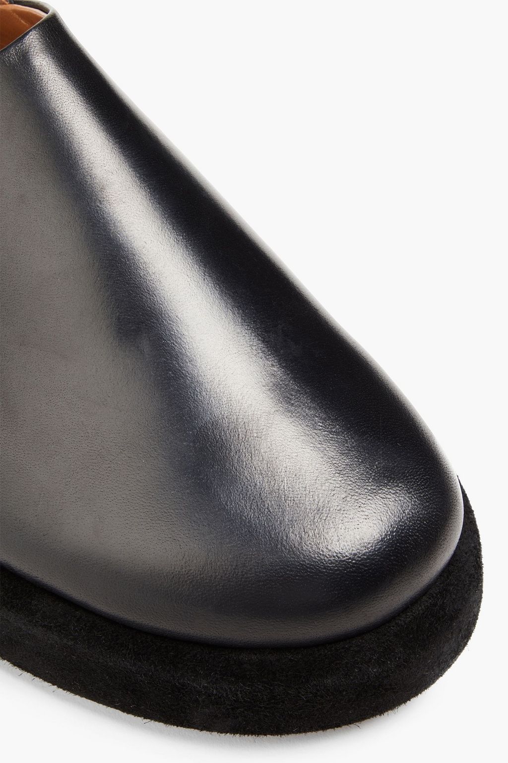 ATP ATELIER Lecco leather platform slingback mules