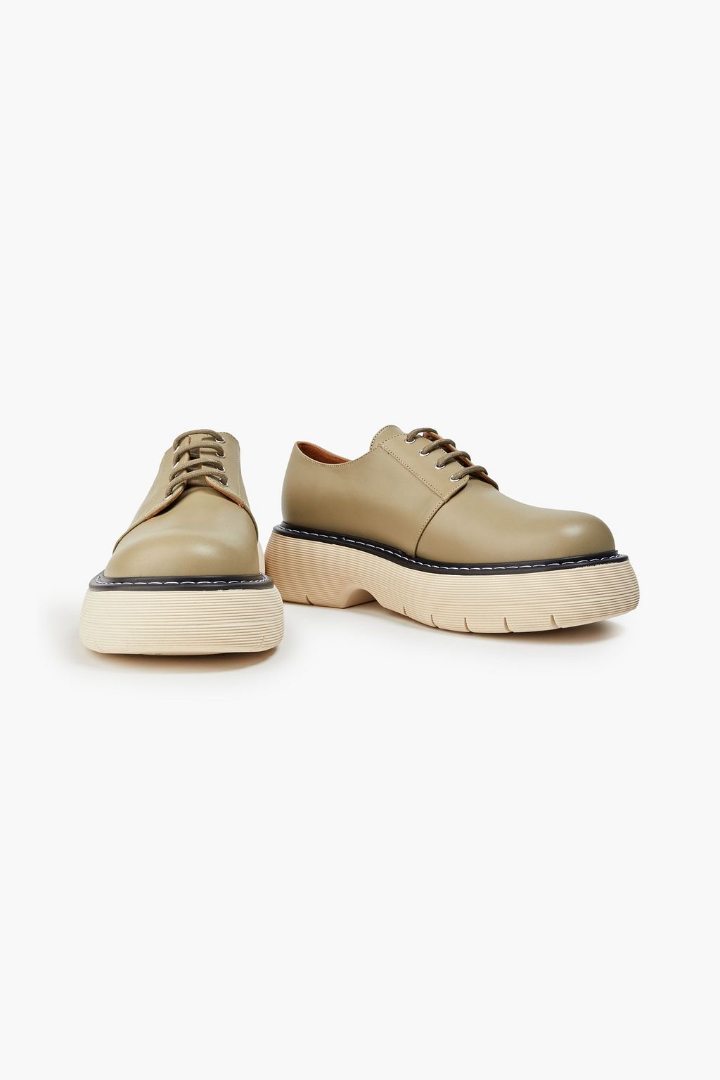 ATP ATELIER Sarezzo leather platform brogues
