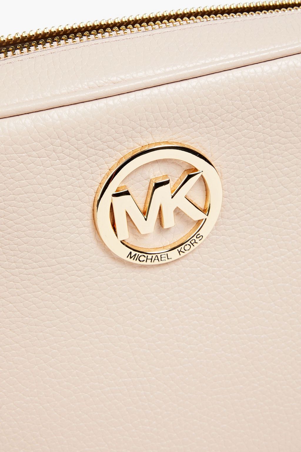 MICHAEL MICHAEL KORS Fulton pebbled-leather shoulder bag