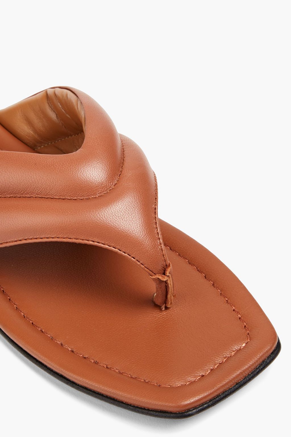 ATP ATELIER Vione レザー サンダル キルティング パッド入り