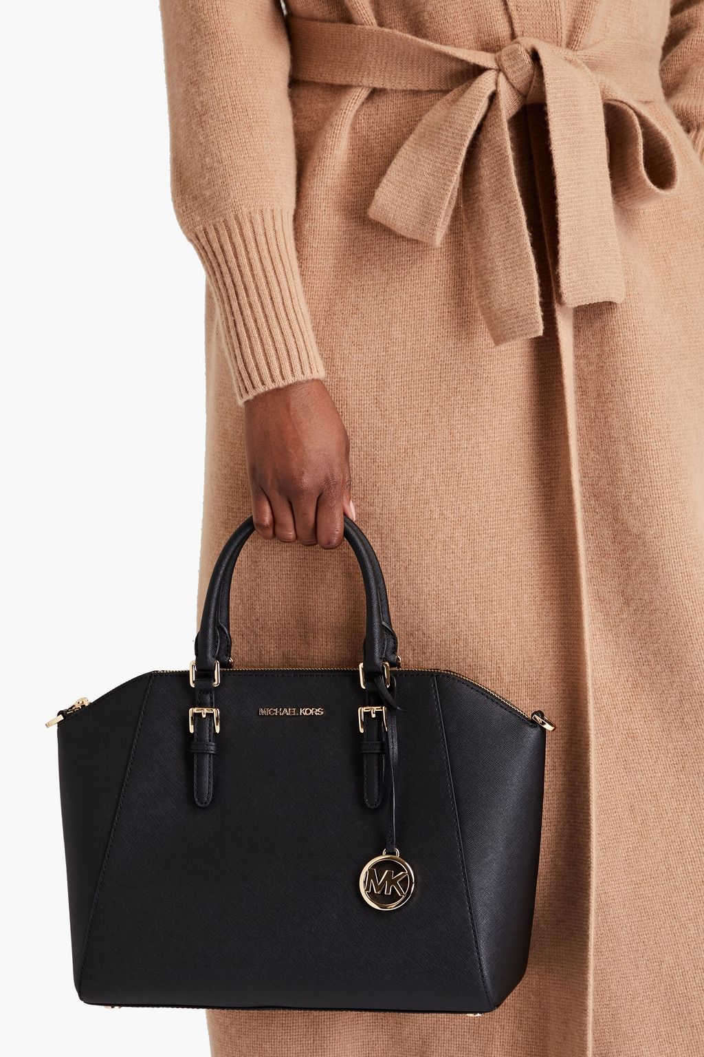 MICHAEL MICHAEL KORS Ciara textured-leather tote