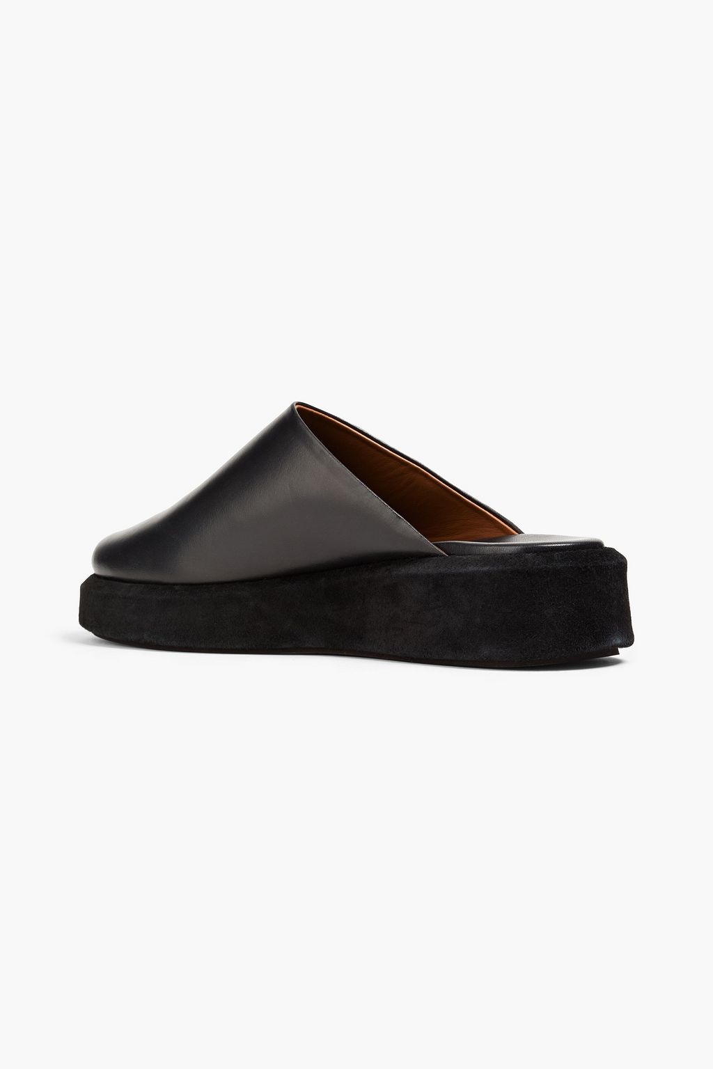 ATP ATELIER Ferrara leather platform slippers