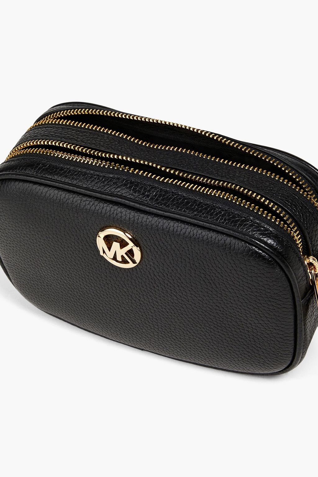 MICHAEL MICHAEL KORS Fulton pebbled-leather shoulder bag