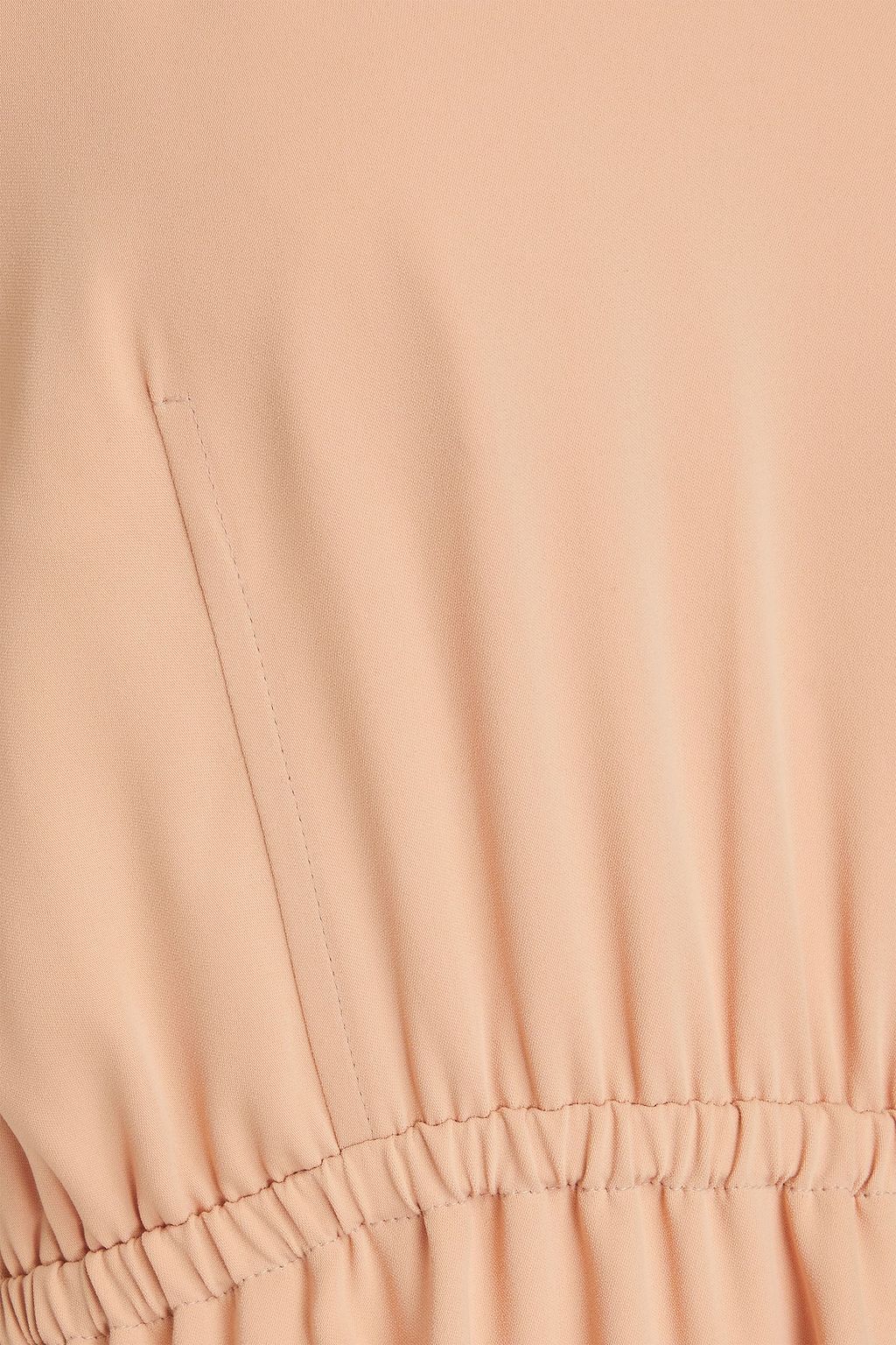 MM6 MAISON MARGIELA فستان من الكريب بتصميم ملموم