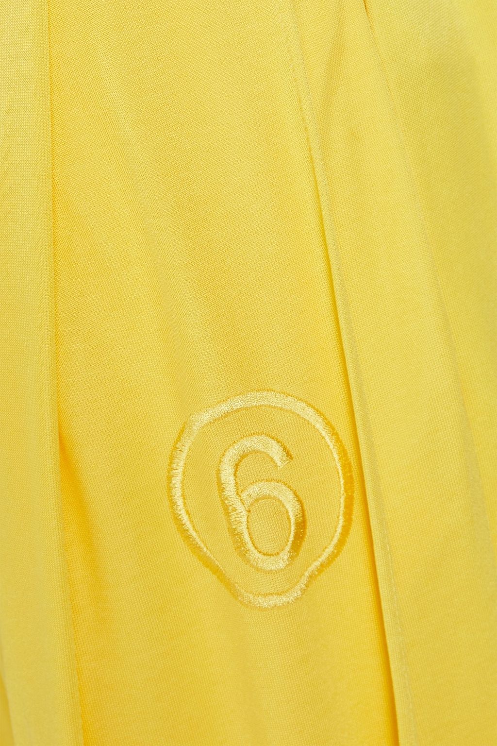 MM6 MAISON MARGIELA Pleated satin-jersey wide-leg pants