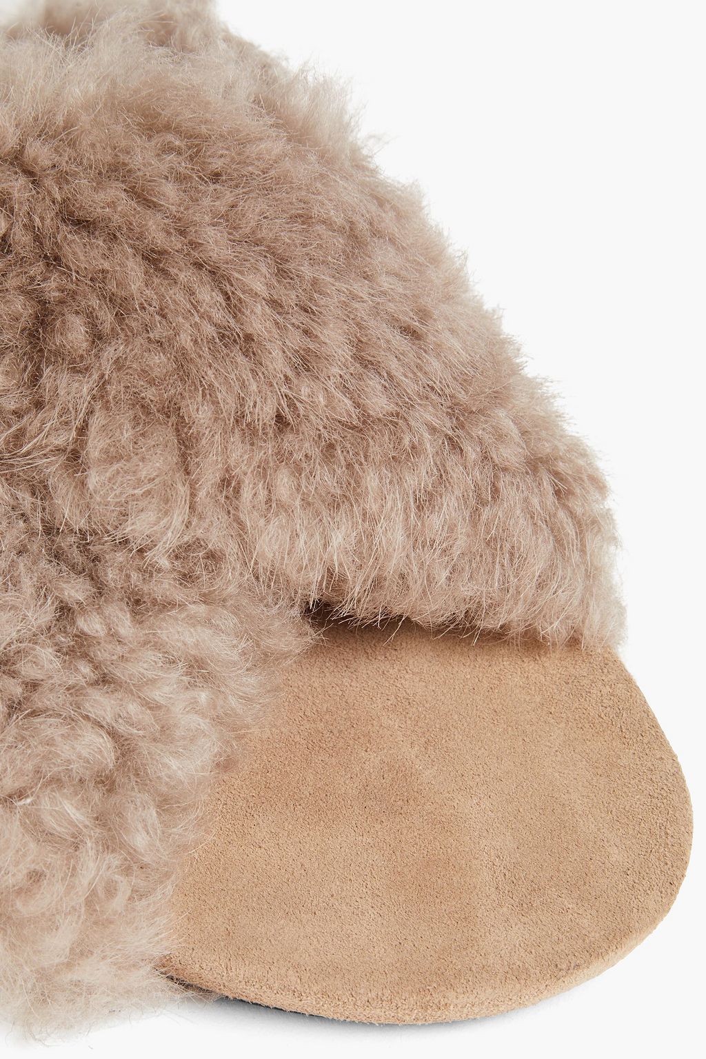 ATP ATELIER Doris 시어링 슬라이드 샌들