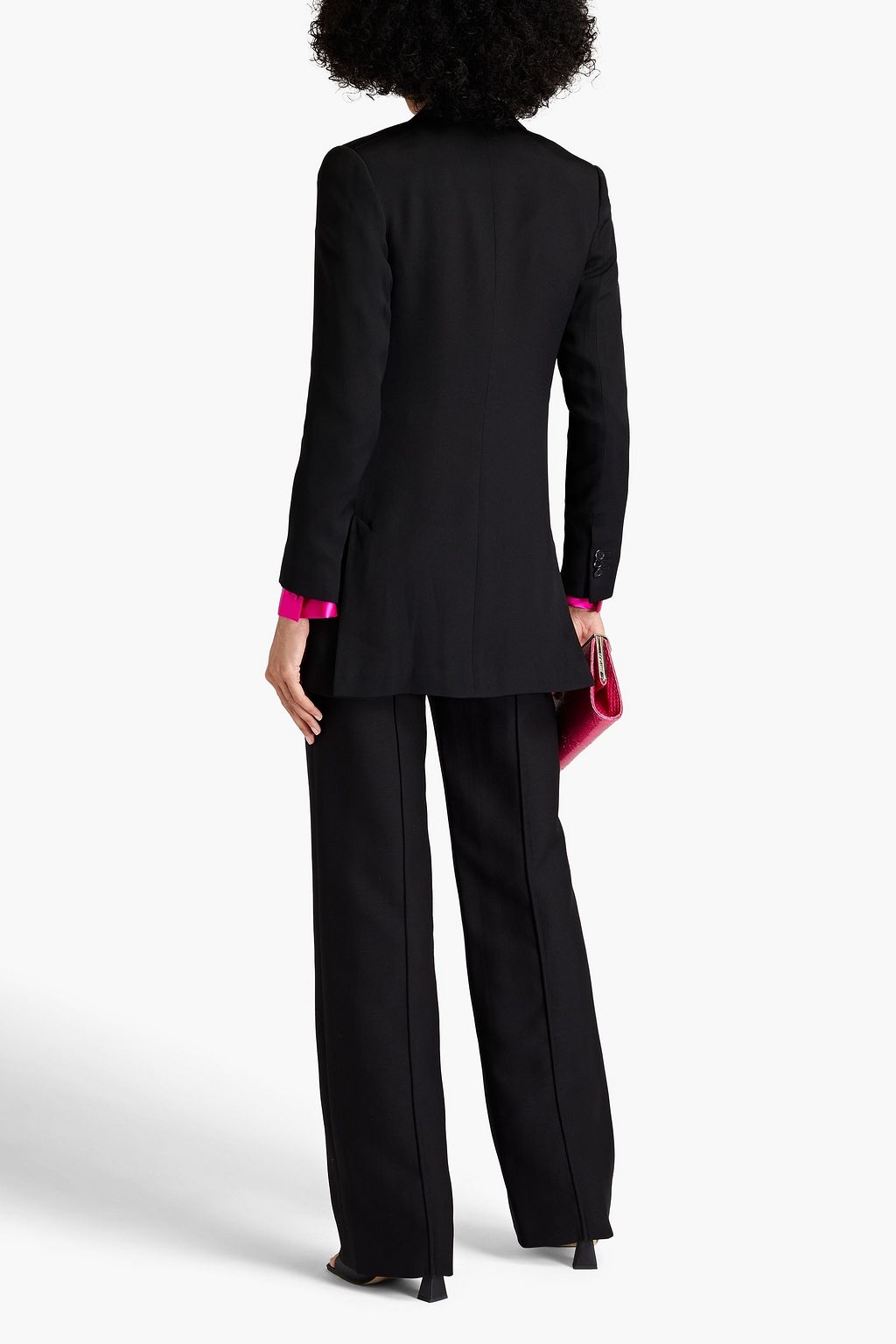 VALENTINO GARAVANI Doppelreihiger Blazer aus Seiden-Crêpe